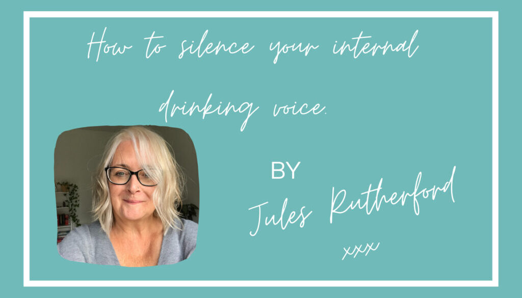 silence your internal drinking voice